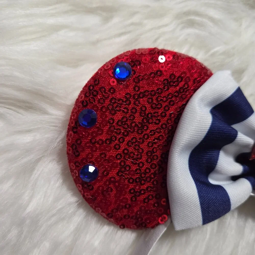 Nautical Sailor-Themed Minnie Mouse Ears